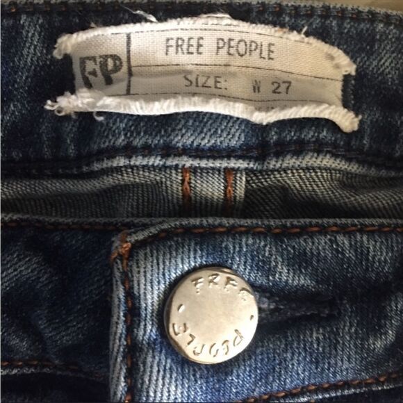 Free People Payton High Rise Skinny Jeans Size 27 - Picture 9 of 11